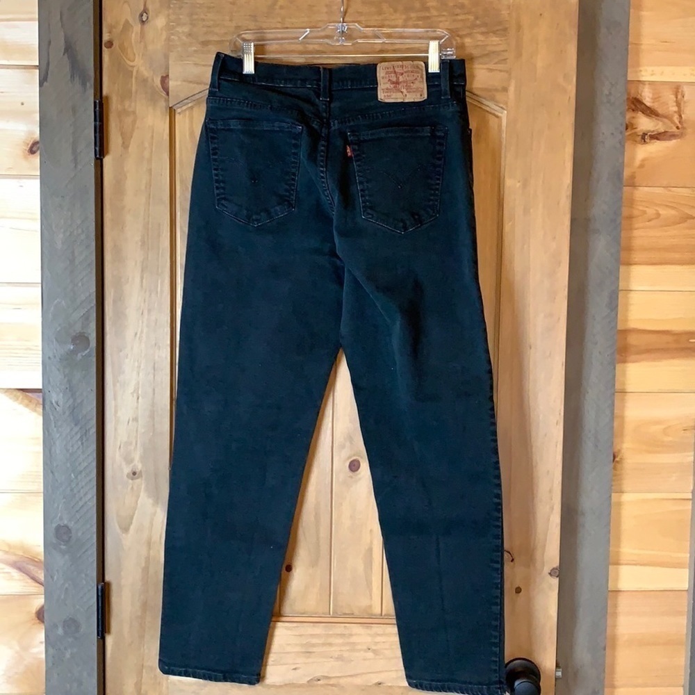 Vintage Levi’s 550 Mom jeans - relaxed fit, tapered leg Black - Picture 3 of 11